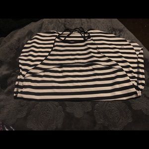 Cute open back tank tank top